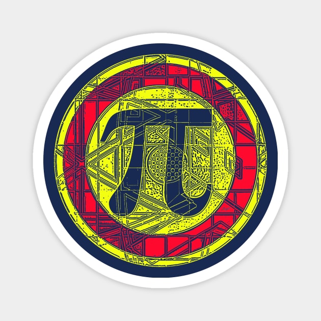 Pi Day Rounds RY Magnet by Mudge